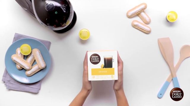Recette café GRANDE et sa mousse caramélisée NESCAFÉ® Dolce Gusto® смотреть онлайн