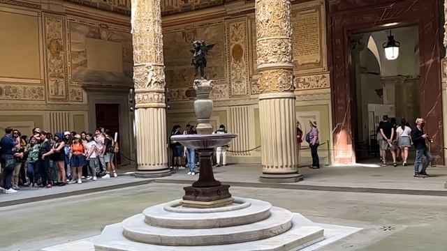 PALAZZO VECCHIO IN PIAZZA DELLA SIGNORIA || firenze italy смотреть онлайн