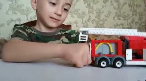 лего обзор на пожарного