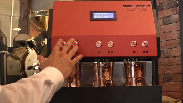 Selizza Coffee Profesyonel Türk Kahve Makinesi tanıtım videosu смотреть онлайн