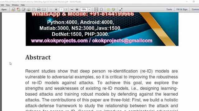 Towards Robust Person Re Identification by Defending Against Universal Attackers смотреть онлайн