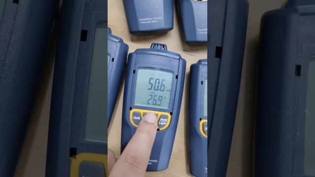 Temperature Humidity Meter with dew point test смотреть онлайн