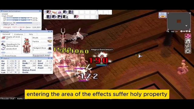 RAGNAROK ONLINE PRE RENEWAL | HIGH PRIEST MAGNUS EXORCISMUS BUILD | AN UNDEAD EXTERMINATOR смотреть онлайн