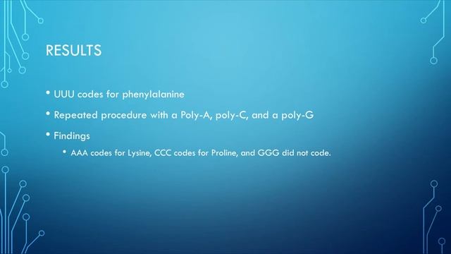 Nirenberg, Matthaei, and Leder смотреть онлайн