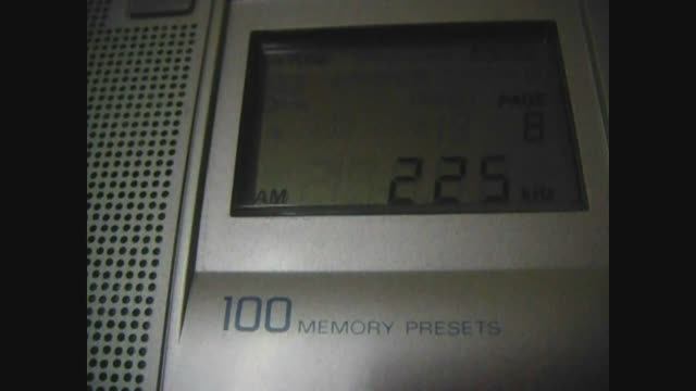 225 kHz Polskie Radio Jedynka (Solec Kujawski, POL) 22.12.2018