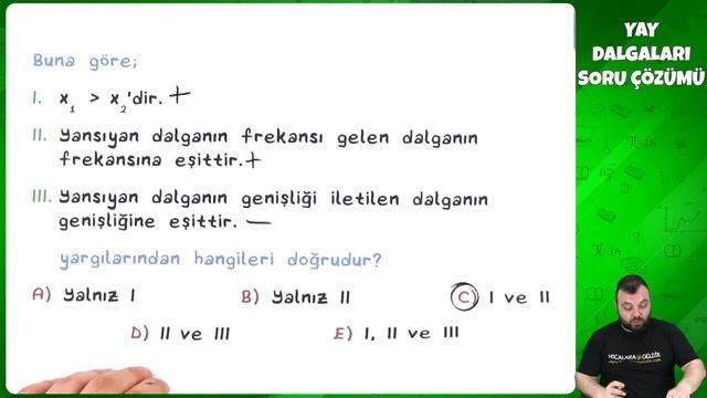 10. Sınıf Fizik - Yay Dalgaları Soru Çözümleri | 2022 смотреть онлайн