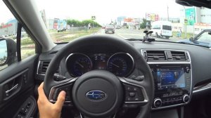 2018 Subaru Legacy Езда по городу.