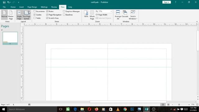 Microsoft Publisher certificate design | How to create stunning certificate in Ms Publisher part 2 смотреть онлайн