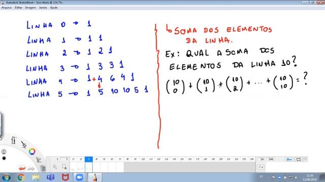 3º ANO - MATEMÁTICA - FRENTE 4 - TRIÂNGULO DE PASCAL - PARTE - 12/08 смотреть онлайн