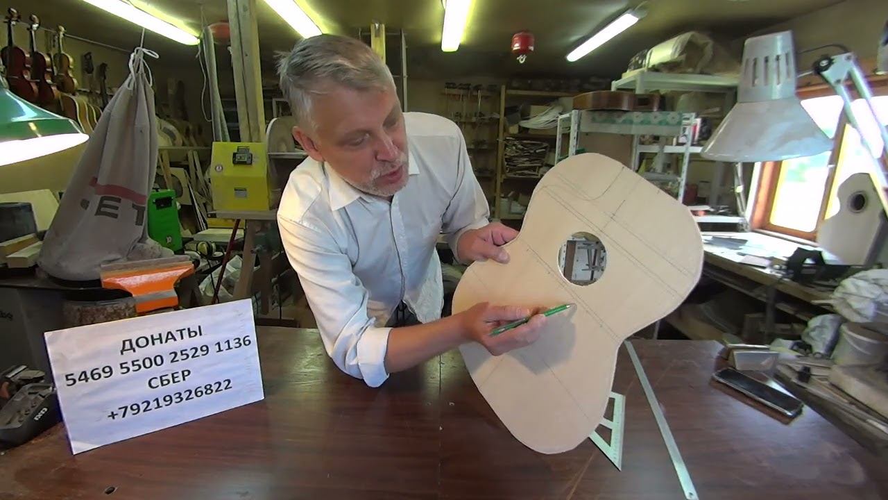 Схема пружин верхней деки классической гитары веер Антонио Торреса: обзор, разметка, плюсы и минусы смотреть онлайн