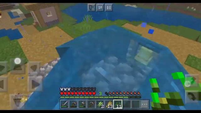 Майнкрафт прохождение (Нашел деревню жителей в Майнкрафте) смотреть онлайн