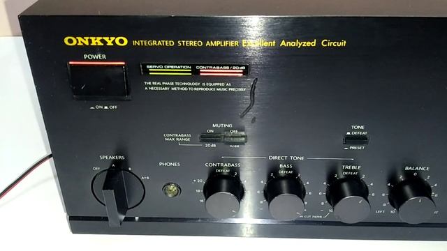 ONKYO INTEGRA A-817XX Integrated Stereo Amplifier. Dynamic power 142+142 watt at 8 ohms смотреть онлайн