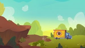 Мультик - Раскраска - Учим цвета - Пасхальный кролик  