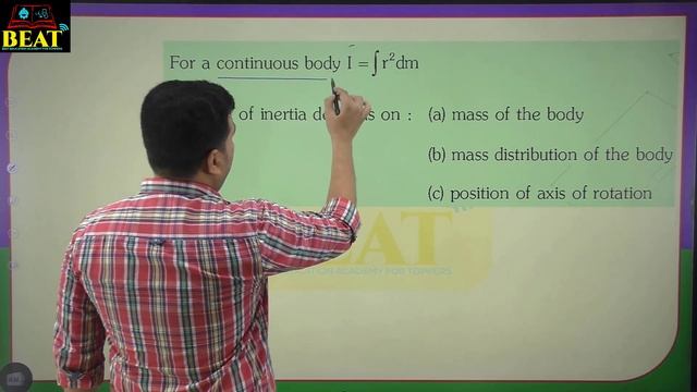 Rotational Motion class 11 (L-6) | Moment of Inertia | Rod and Ring | Beat d Neet | MSD Sir смотреть онлайн