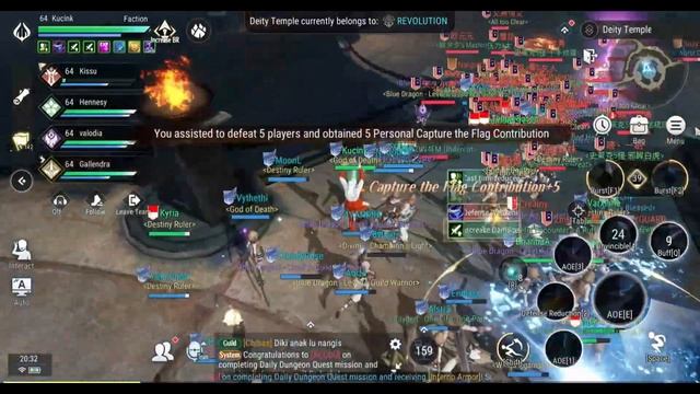 Revelation Mobile Capture Flag/Territory War Guild REVOLUTION 18/03/2023 смотреть онлайн