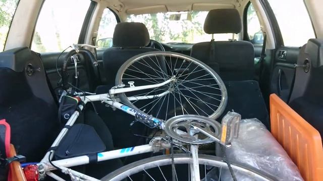 Can you put a bike inside vw passat b5 ? смотреть онлайн