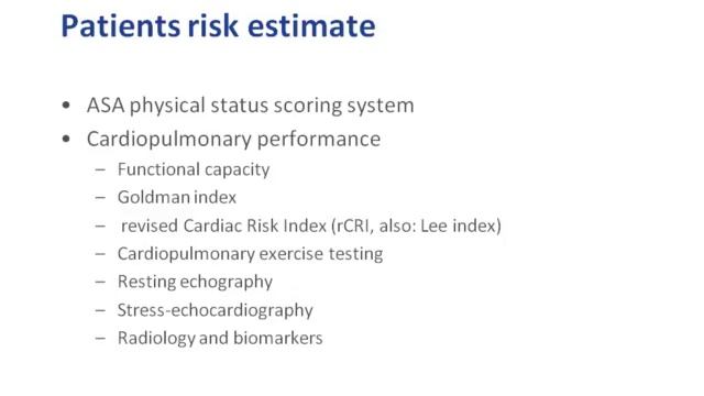Can we define high risk patients Joel STARKOPF summerBuda2011