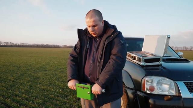 Огляд роботи цифрового твердоміра Skok Agro S600 в полі смотреть онлайн