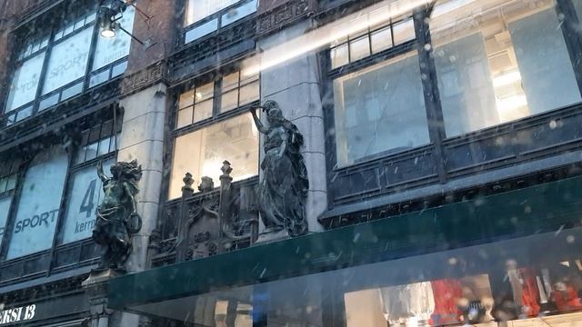 Хельсинки - трамвай 5 из Катаянокка к железнодорожному вокзалу