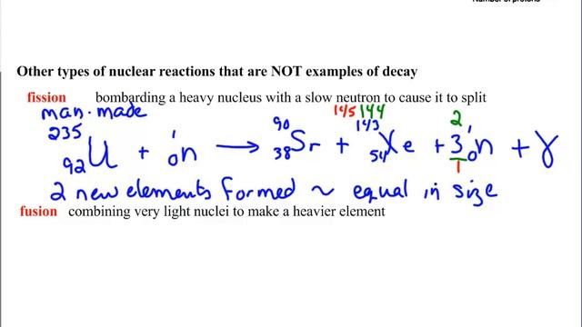 AP 2 Unit 7: Ch 25 Nuclear 2 a, 2 other rxns, rad types смотреть онлайн