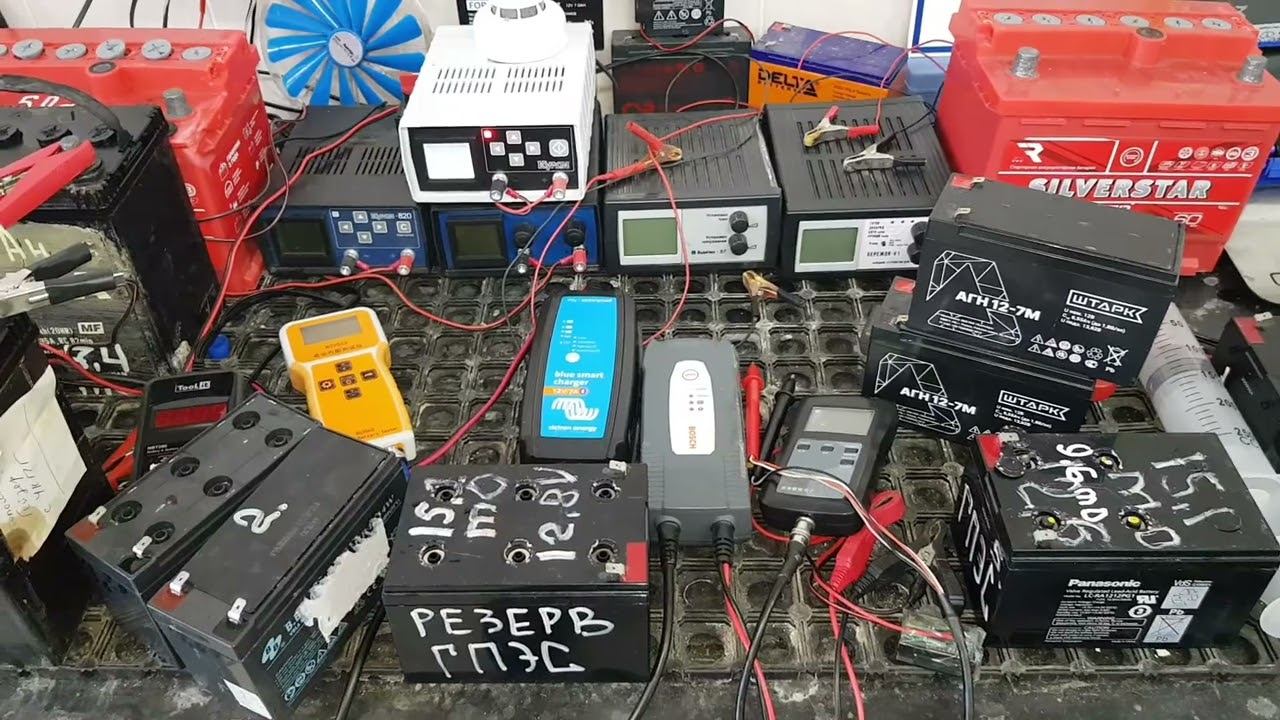 Внутреннее сопротивление АКБ  AGM  7 Ач = 19 mOm Для китайских AGM = 20 - 25 mOm смотреть онлайн