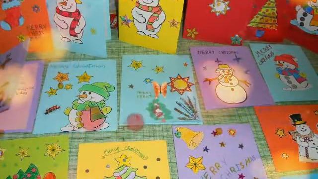Kizoa Online Movie Maker: CHRISTMAS CARDS RECEIVED FROM SPAIN смотреть онлайн