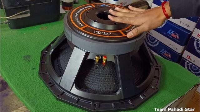 21inch Bass Ka Baap 2500 watt Dj Speaker || LX Audio || Team Pahadi Star смотреть онлайн