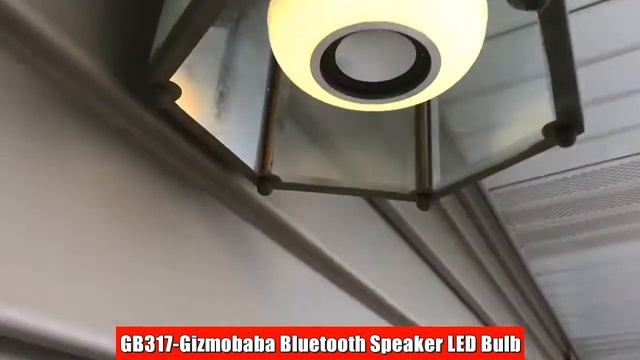 GB317-Gizmobaba LED Bulb with Bluetooth Speaker смотреть онлайн