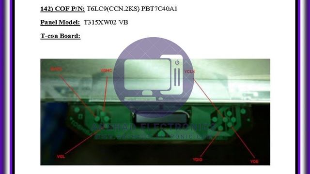 T6LC9 (CCN.2KS) COF Datasheet - Arshad Electronics смотреть онлайн