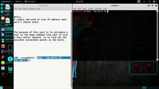 Nmap Quick Port Scanning смотреть онлайн