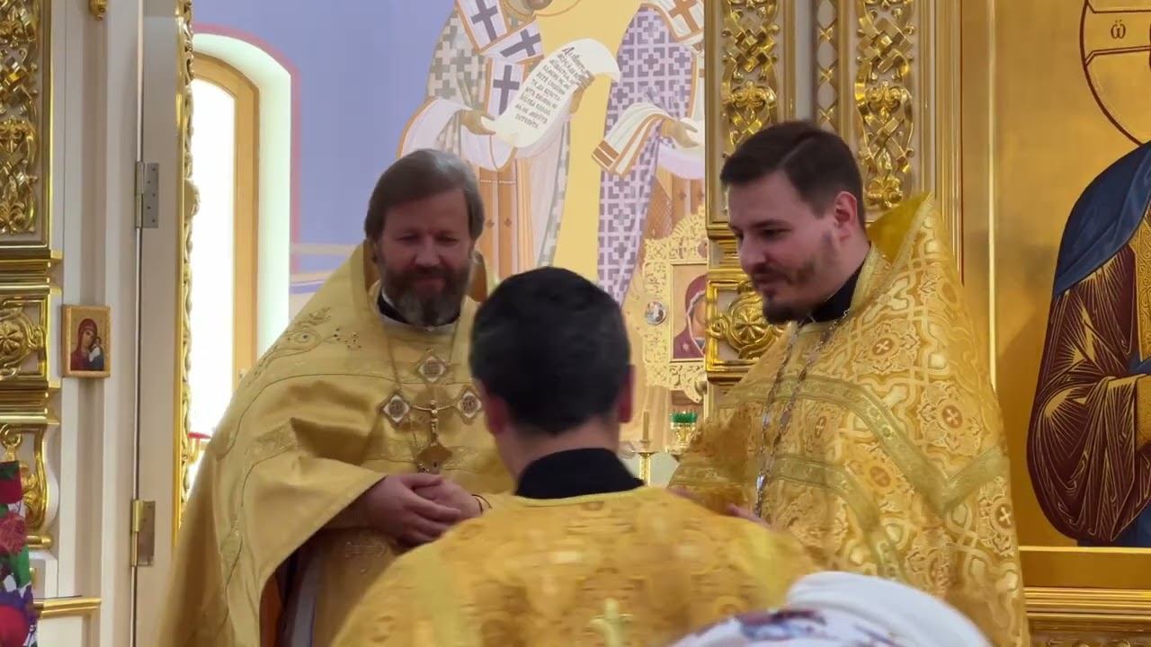 Поздравление настоятеля храма протоиерея Павла с тезоименитством (12.07.2022) смотреть онлайн