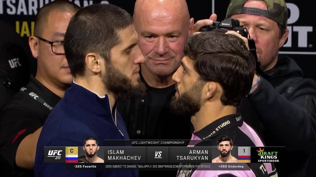 UFC 311 Битвы взглядов смотреть онлайн