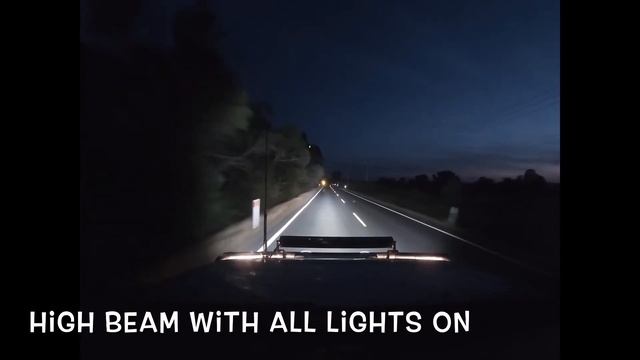 XTM Lightbar & Driving Light Night Test смотреть онлайн
