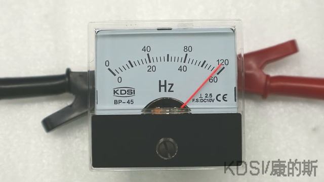 KDSI mini type BP-45 DC10V 60/120HZ analog voltage double scale frequency meter video смотреть онлайн