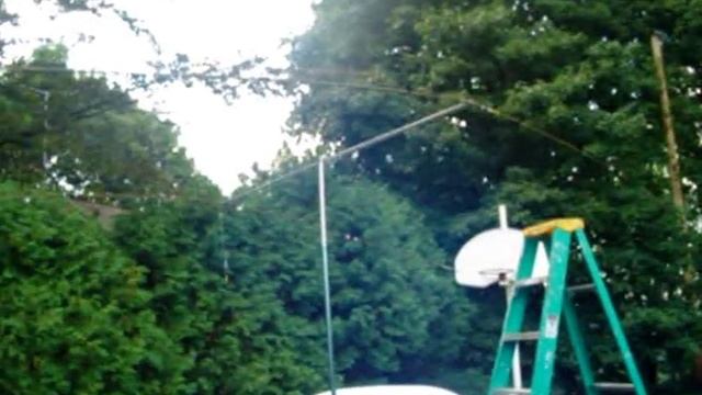 My New Homebrew 2 Element KJ5VW Trapped Beam And A QSO With DL1GDS From KC2TAU