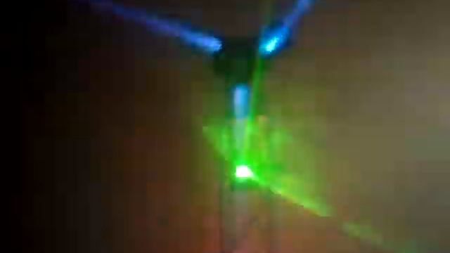 Torre de iluminação com Quazar Triple + laser. смотреть онлайн
