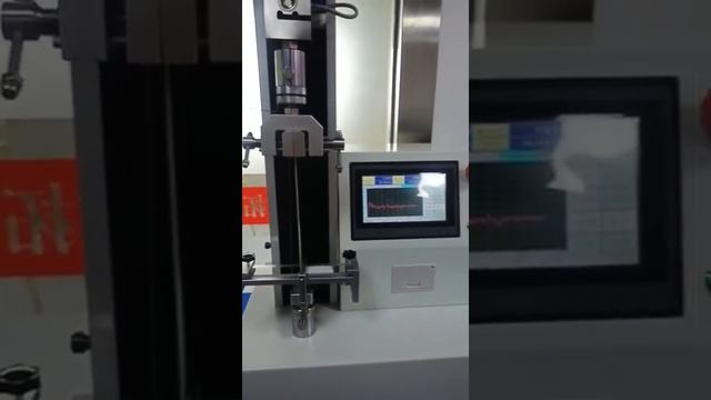 Demo video of peeling testing by using single column universal tensile testing machine смотреть онлайн