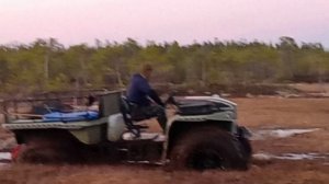 Вездеход болотоход топкие болота