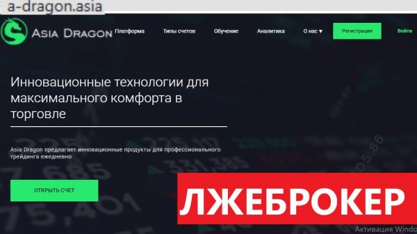 A-dragon.asia, Trade.a-dragon.asia (Asia Dragon) Отзывы - НЕЧЕСТНЫЙ брокер