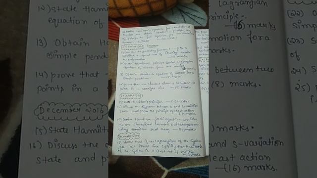 msc physics mdu #classical mechanics# previous year questions смотреть онлайн