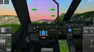 аварийная посадка самолёта на кукурузное поле (turboprop flight simulator)