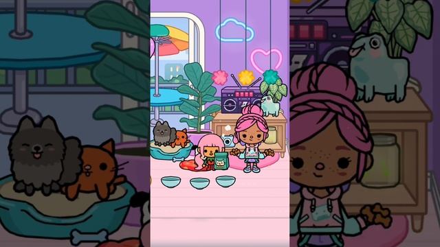 Toca Boca 🥰 It's feeding time! Bajolanki Pets 🤩 Toca Life World смотреть онлайн