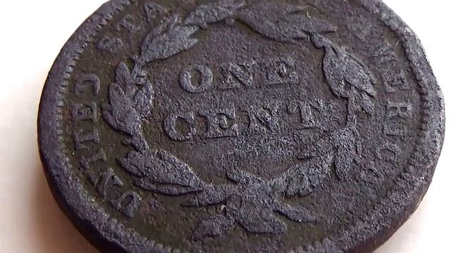 Rare 1840 Large Cent Coin смотреть онлайн