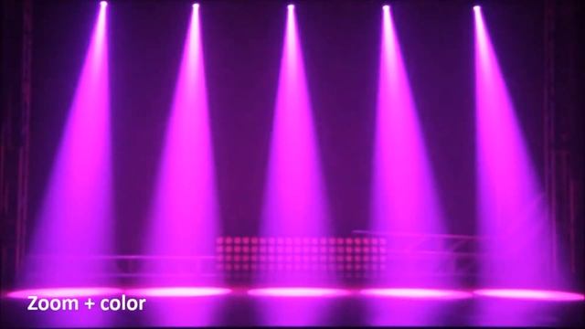 Вращающиеся головы Led Spot 150w + Zoom смотреть онлайн