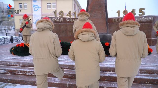 Ямальский район торжественно встретил лампаду с Вечным огнем смотреть онлайн