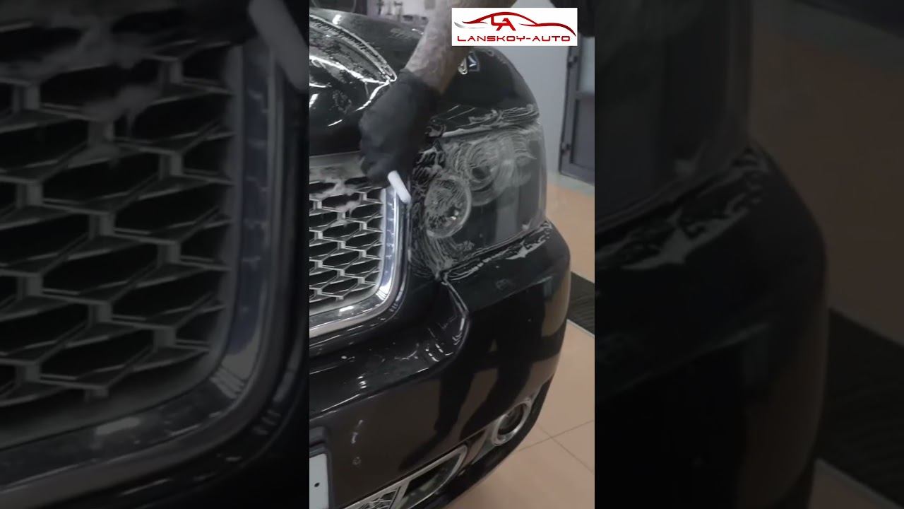Удаление металлических вкраплений с кузова! #автомойка #rangerover #детейлинг смотреть онлайн