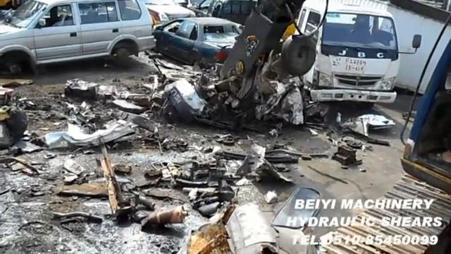 BEIYI Hydraulic Concrete Pulverizer,Hydraulic Demolition Crusher смотреть онлайн