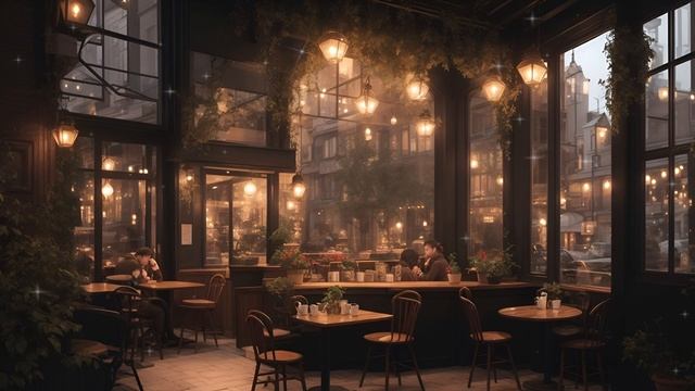 Lo-fi Café ☕️ 2 Hours Lo-fi Hip Hop Beats 🎶 Warm Tunes Made for Your Cozy Café _ BGM _ Ver.1 смотреть онлайн
