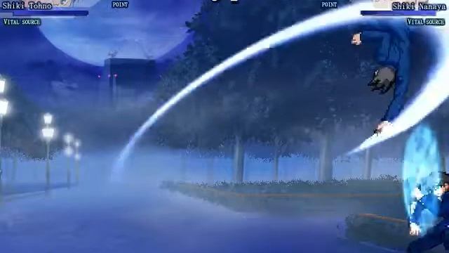 [ melty blood vanilla ] tohno shiki / nanaya shiki 214 A : Sensa - Hassen смотреть онлайн