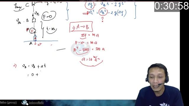 LIVE Belajar Fisika UTBK 2022 (5) - GAYA dan GERAK || HUKUM NEWTON смотреть онлайн